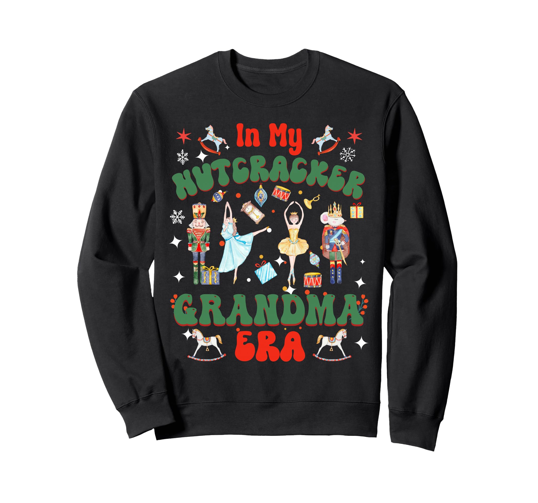 My Nutcracker Grandma Era Sweatshirt - Minimalist Print Men Women - T-Shirt, Sweatshirt, Hoodie