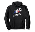 France Soccer Fan Flag Football Sports Hoodie - Trendy Graphic Men Women - T-Shirt, Sweatshirt, Hoodie