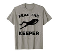 Fear Keeper Soccer Goalie T-Shirt - Unique Graphic for Adults - T-Shirt, Sweatshirt, Hoodie