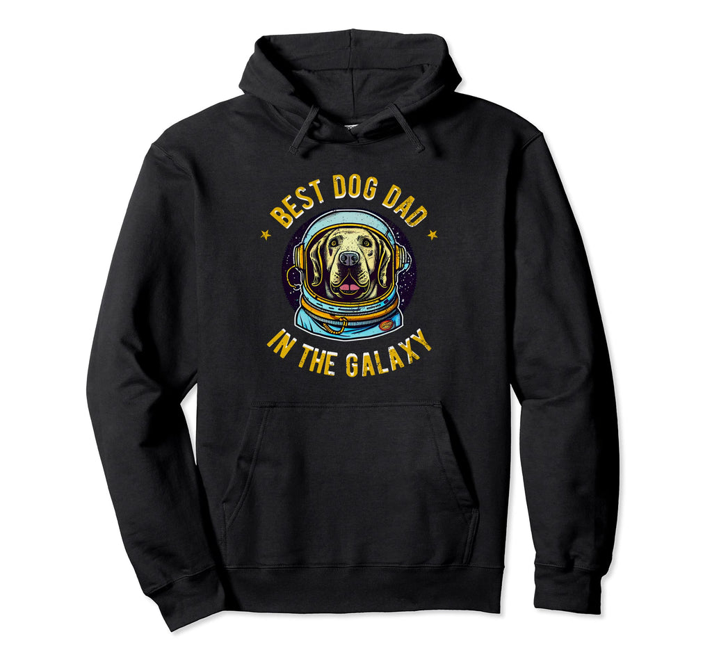 Best Labrador Dog Dad Galaxy Hoodie - Aesthetic Graphic for Adults - T-Shirt, Sweatshirt, Hoodie