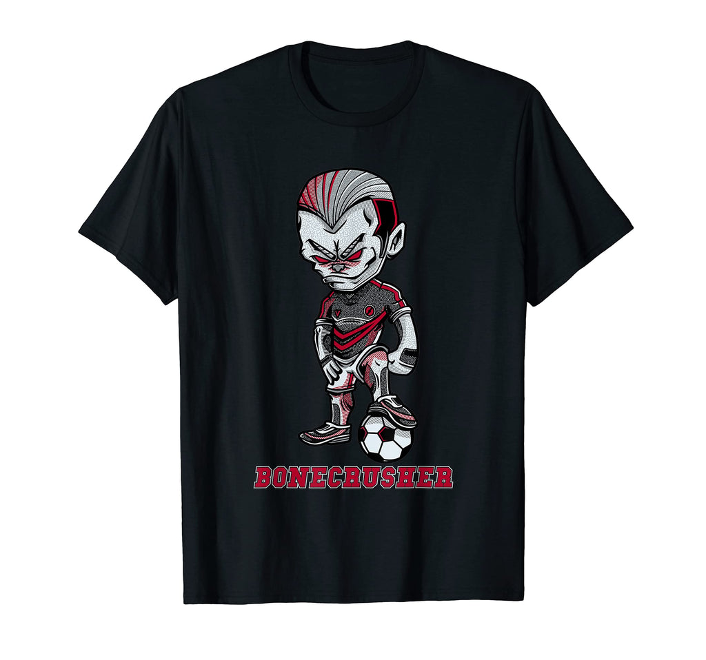 Bonecrusher Enthusiastic Soccer T-Shirt - Casual Everyday Wear for Adults - T-Shirt, Sweatshirt, Hoodie