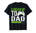 Leveled Up Promoted To Dad 2025 New T-Shirt - Novelty Apparel for Adults - T-Shirt, Sweatshirt, Hoodie