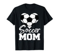 Soccer Mom Heart Funny Heartfelt T-Shirt - Casual Everyday Wear for Adults - T-Shirt, Sweatshirt, Hoodie