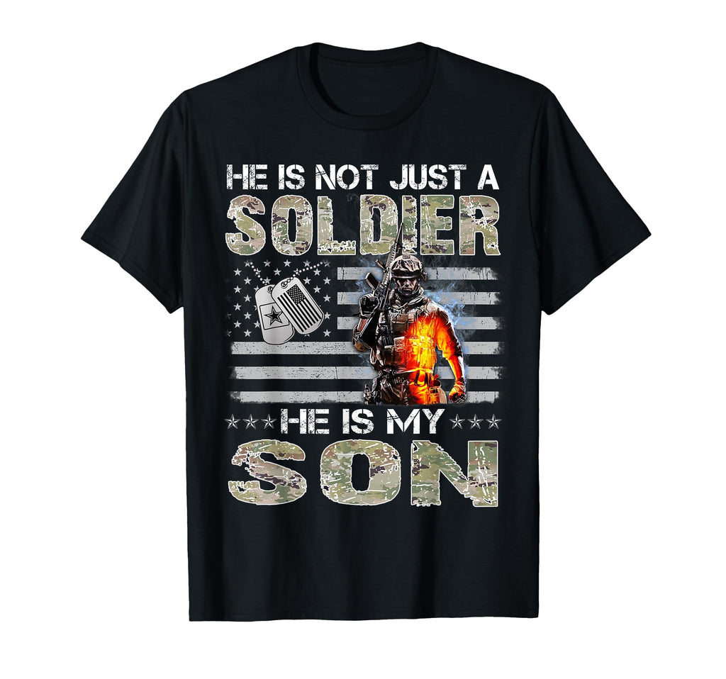 Proud Military Mom Proud Military Dad T-Shirt - Custom Art Print Unisex - T-Shirt, Sweatshirt, Hoodie