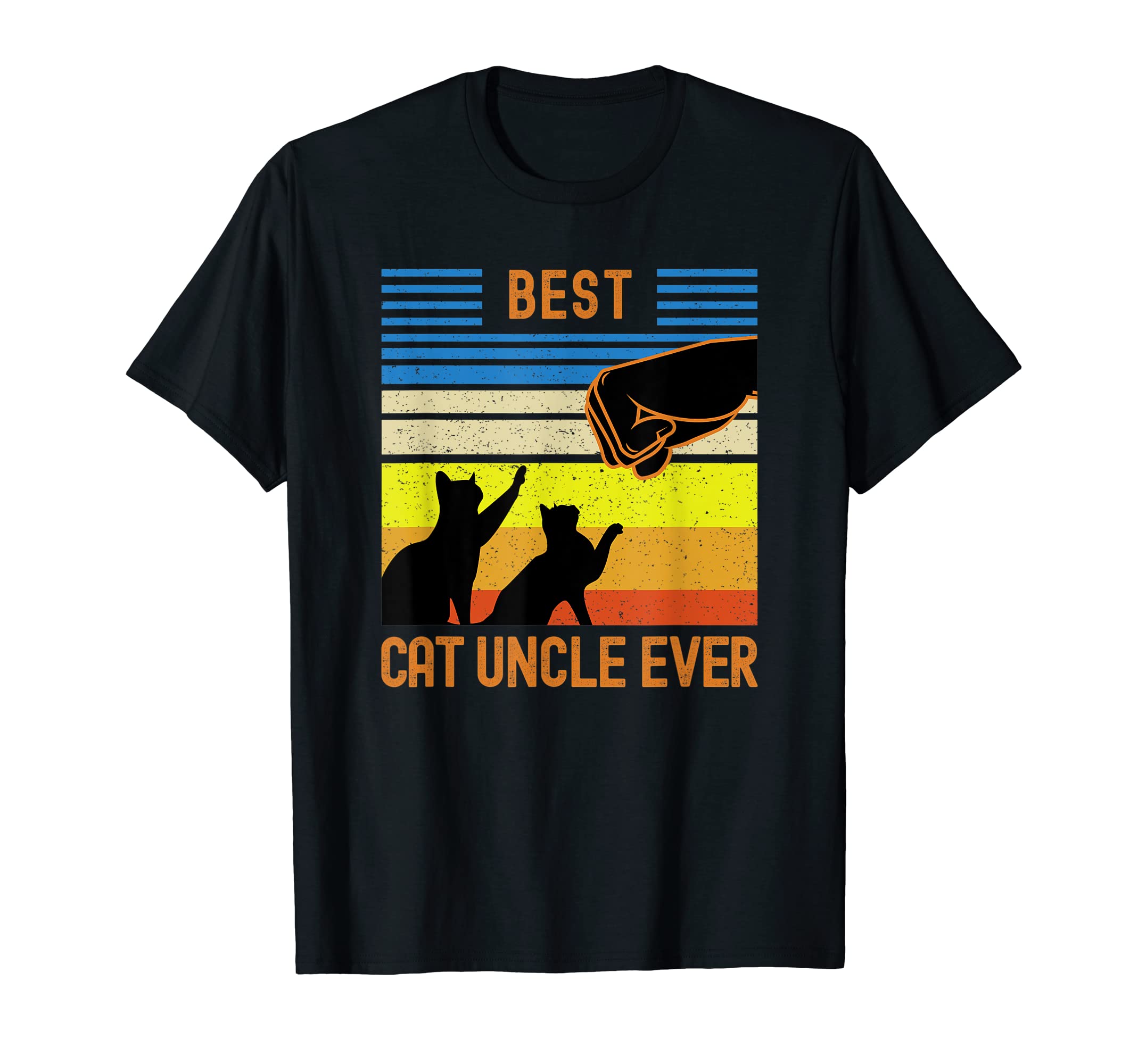 Best Cat Uncle Ever T-Shirt - Novelty Apparel Unisex - T-Shirt, Sweatshirt, Hoodie