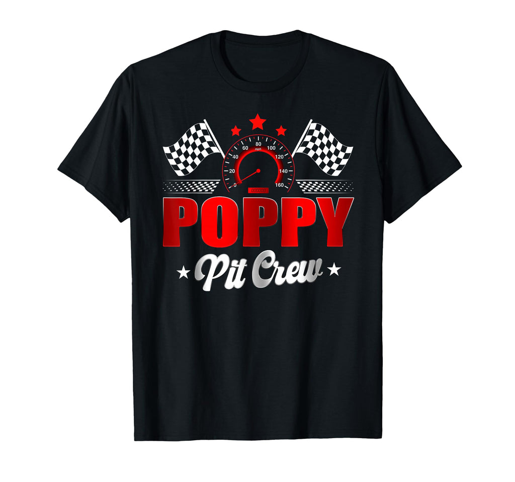 Poppy Pit Crew Race Car Birthday T-Shirt - Streetwear Style for Adults - T-Shirt, Sweatshirt, Hoodie