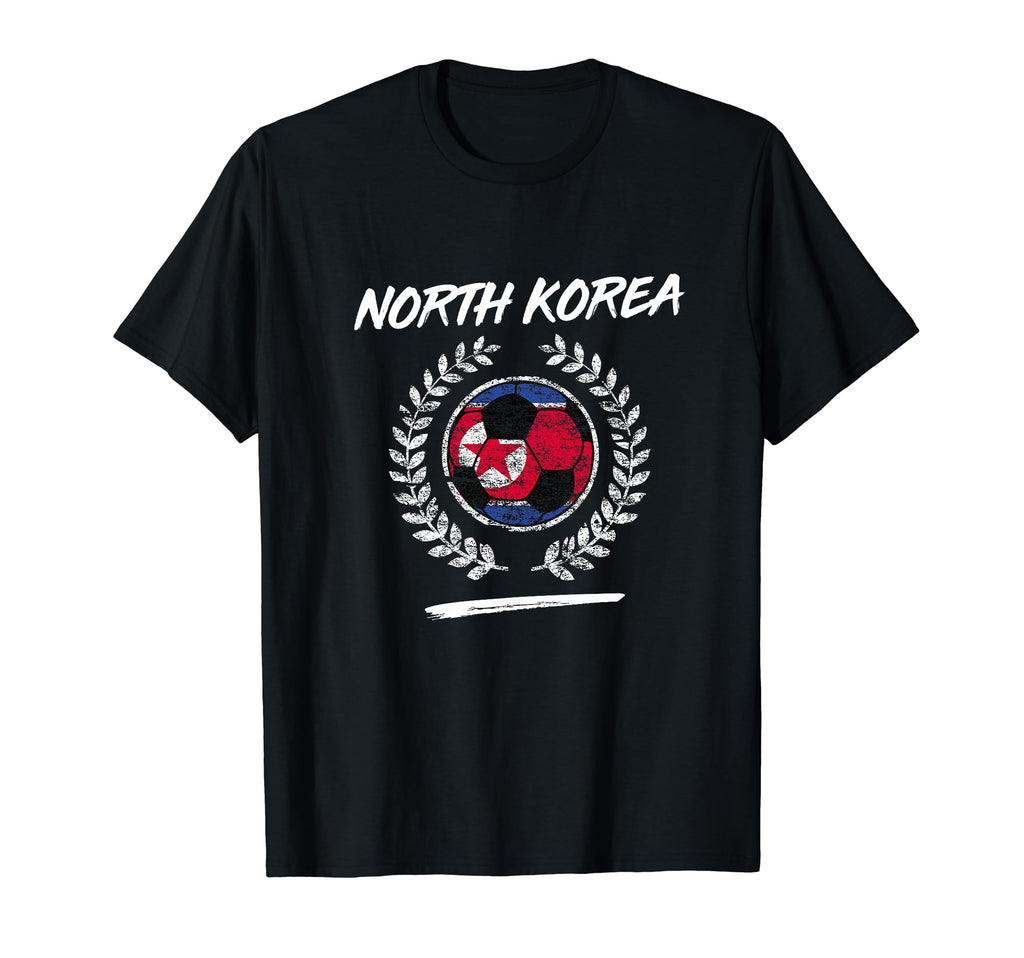 North Korea Flag North Korean Soccer T-Shirt - Minimalist Print Men Women - T-Shirt, Sweatshirt, Hoodie