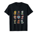 Paw Patrol 8 Bit Graphics Group T-Shirt - Aesthetic Graphic for Adults - T-Shirt, Sweatshirt, Hoodie