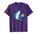 Soccer Player Shark Sports Animal Hoodie - Novelty Apparel for Adults - T-Shirt, Sweatshirt, Hoodie
