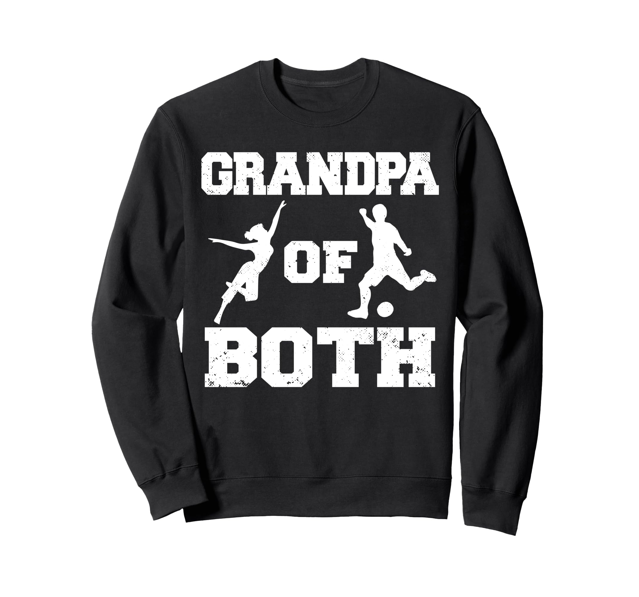 Grandpa Both Funny Soccer And Sweatshirt - Streetwear Style Men Women - T-Shirt, Sweatshirt, Hoodie