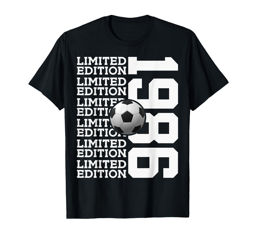 1986 Soccer 40Th Birthday T-Shirt - Unique Graphic Unisex - T-Shirt, Sweatshirt, Hoodie