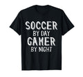 Soccer Day Gamer Night Football Gamer T-Shirt - Minimalist Print Unisex - T-Shirt, Sweatshirt, Hoodie