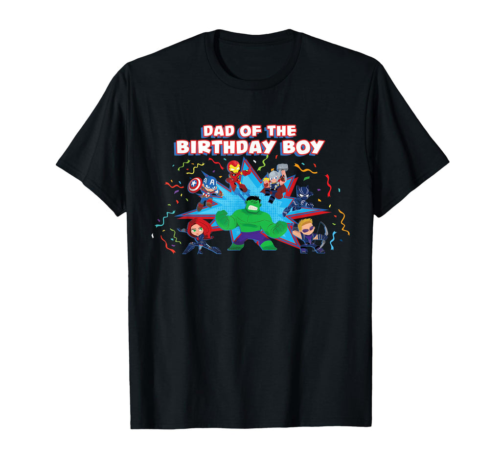 Marvel Avengers Toon Family Party Dad T-Shirt - Graphic Print Unisex - T-Shirt, Sweatshirt, Hoodie