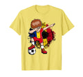 Dabbing Soccer Romania Jersey Romanian T-Shirt - Aesthetic Graphic Unisex - T-Shirt, Sweatshirt, Hoodie
