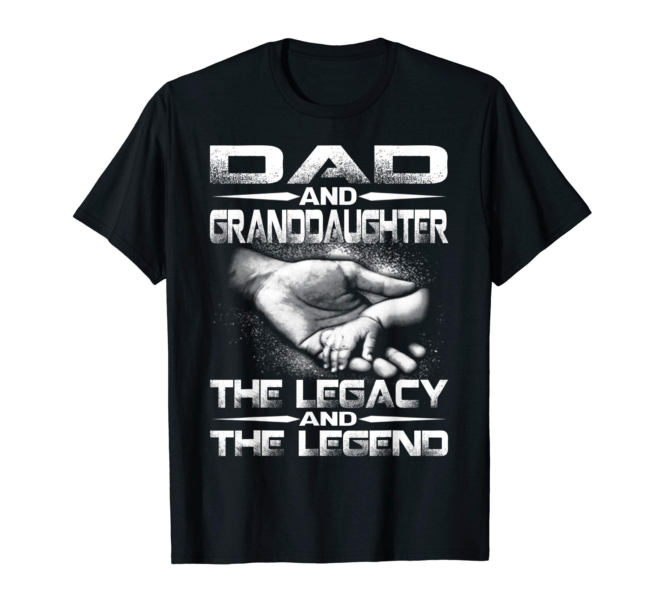 Dad And Granddaughter Legend And T-Shirt - Aesthetic Graphic Men Women - T-Shirt, Sweatshirt, Hoodie