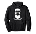 Soccer Grandpa Beard Grandpa Soccer Hoodie - Fun Novelty Design for Adults - T-Shirt, Sweatshirt, Hoodie