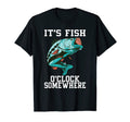 Funny Fishing Its Fish Oclock Somewhere T-Shirt - Custom Art Print Unisex - T-Shirt, Sweatshirt, Hoodie