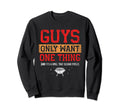 Grill That Cleans Itself Guys Dad Sweatshirt - Novelty Apparel Men Women - T-Shirt, Sweatshirt, Hoodie