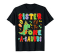 Sister One Saurus 1St Birthday T-Shirt - Novelty Apparel for Adults - T-Shirt, Sweatshirt, Hoodie