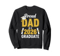 Proud Dad 2026 Graduate Sweatshirt - Minimalist Print Unisex - T-Shirt, Sweatshirt, Hoodie