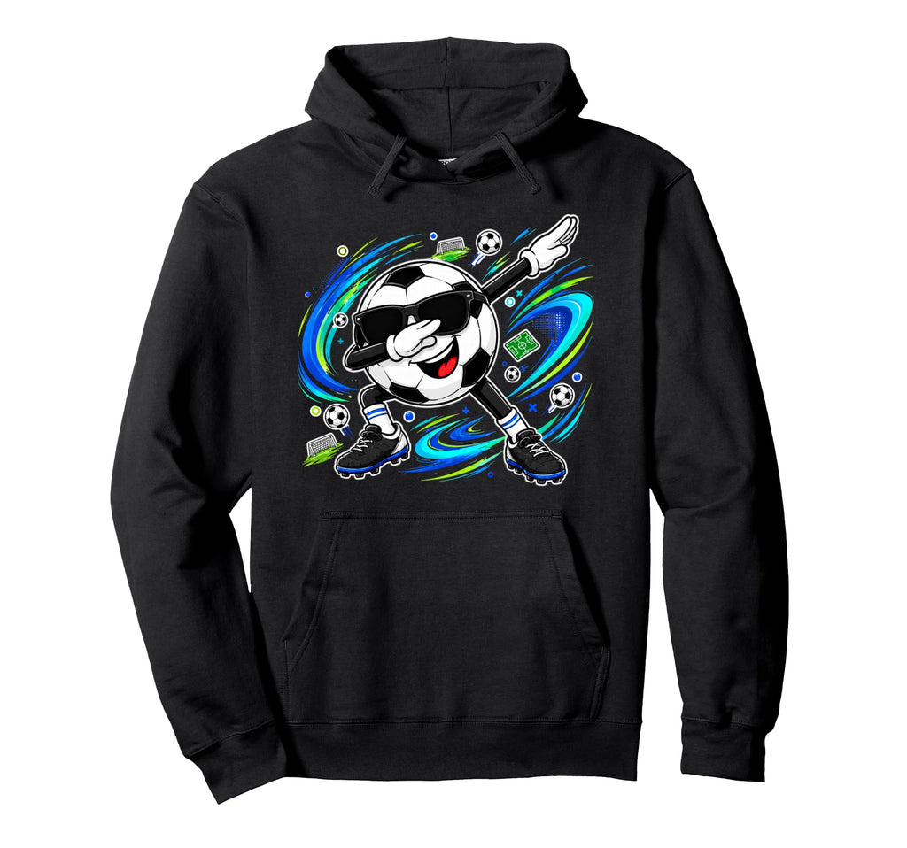 Funny Dabbing Laughing Soccer Game Hoodie - Custom Art Print for Adults - T-Shirt, Sweatshirt, Hoodie