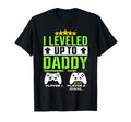 I Leveled Up To Daddy 2025 Funny Soon T-Shirt - Unique Graphic Men Women - T-Shirt, Sweatshirt, Hoodie
