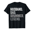 Husband Dad Drummer Funny Drum Drumming T-Shirt - Trendy Graphic Men Women - T-Shirt, Sweatshirt, Hoodie