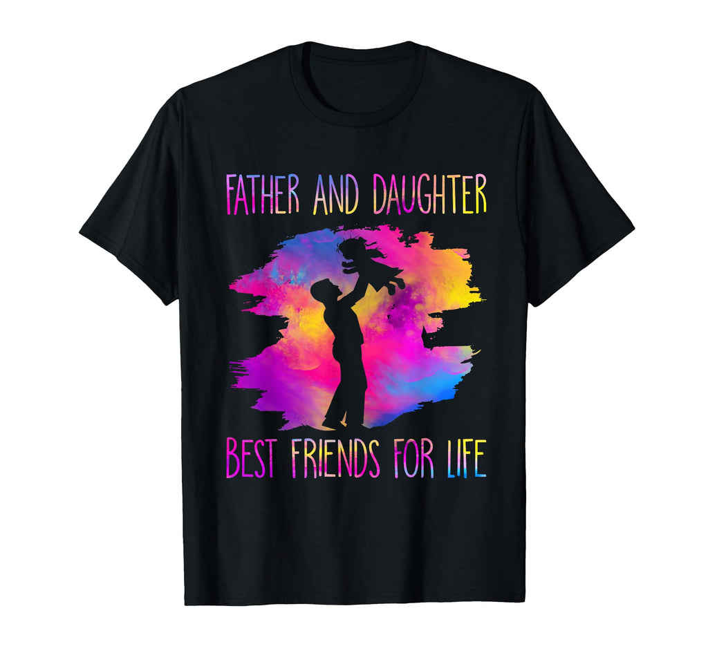 Father And Daughter Best Friends T-Shirt - Minimalist Print for Adults - T-Shirt, Sweatshirt, Hoodie