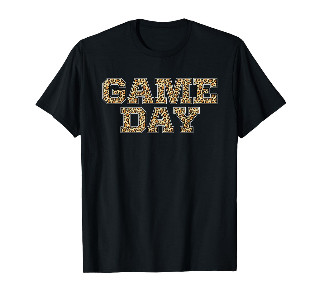 Game Day Leopard Animal Sports T-Shirt - Casual Everyday Wear Unisex - T-Shirt, Sweatshirt, Hoodie