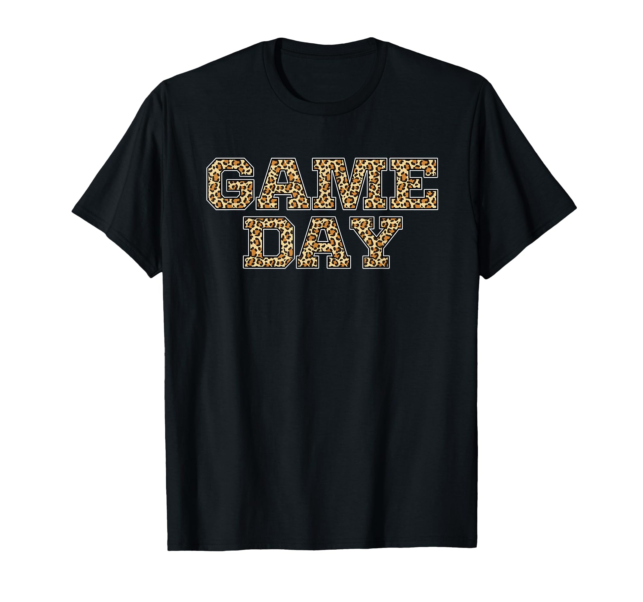 Game Day Leopard Animal Sports T-Shirt - Casual Everyday Wear Unisex - T-Shirt, Sweatshirt, Hoodie
