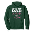 Proud New Dad Its And Twin Daddy Hoodie - Aesthetic Graphic Men Women - T-Shirt, Sweatshirt, Hoodie