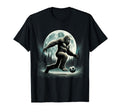 Sasquatch Bigfoot Playing Soccer T-Shirt - Streetwear Style for Adults - T-Shirt, Sweatshirt, Hoodie