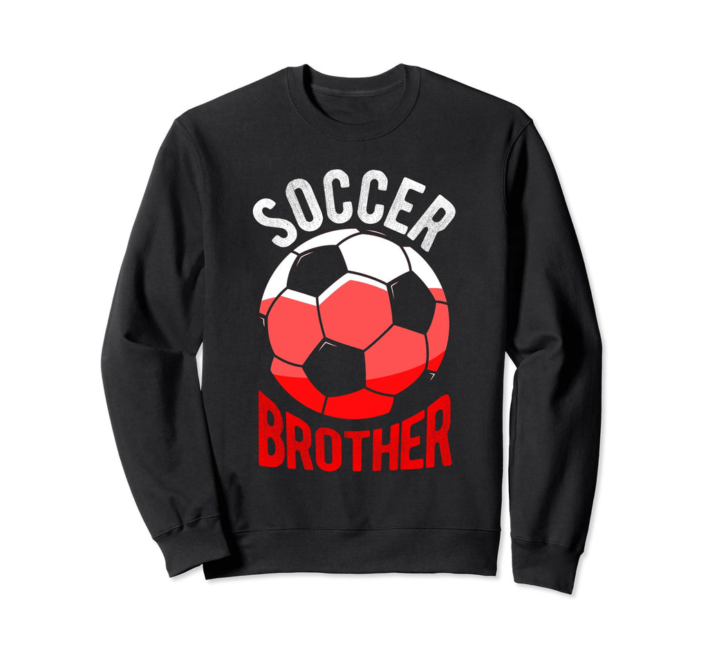 Soccer Brother Soccer Football Sweatshirt - Minimalist Print for Adults - T-Shirt, Sweatshirt, Hoodie