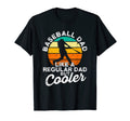 Mens Baseball Dad Like Regular Dad But T-Shirt - Unique Graphic Men Women - T-Shirt, Sweatshirt, Hoodie