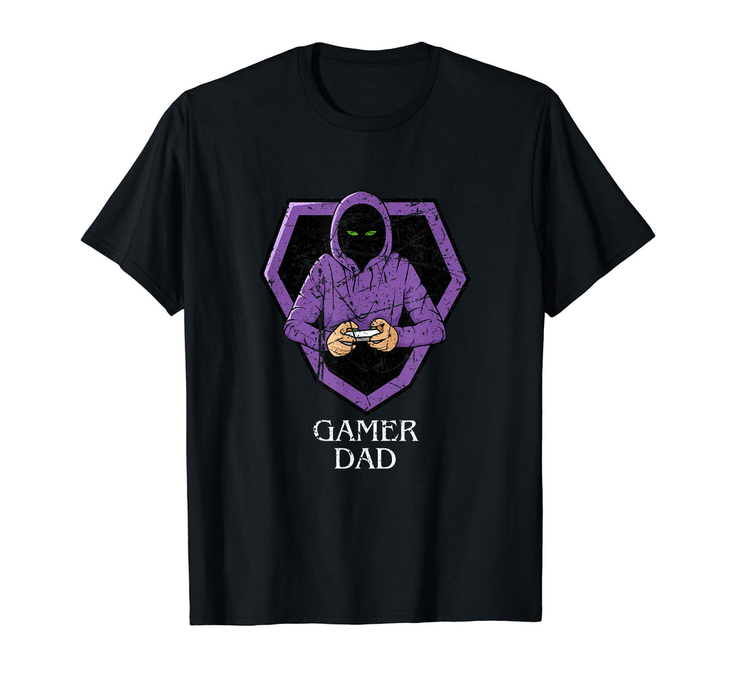 Gamer Dad Video Game Lover Console T-Shirt - Custom Art Print for Adults - T-Shirt, Sweatshirt, Hoodie