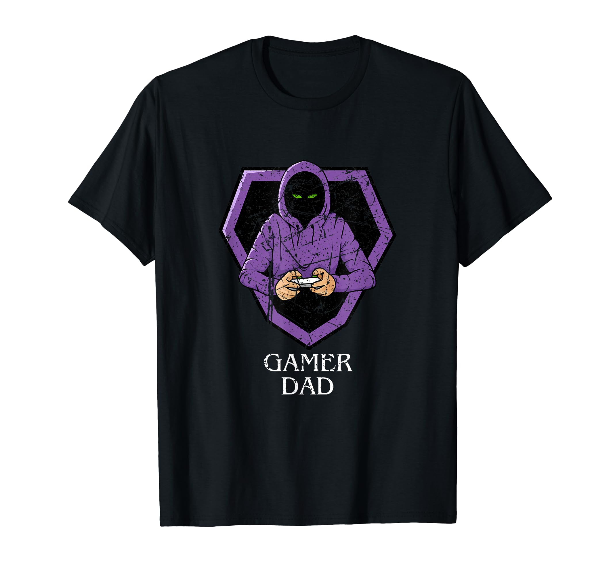 Gamer Dad Video Game Lover Console T-Shirt - Custom Art Print for Adults - T-Shirt, Sweatshirt, Hoodie