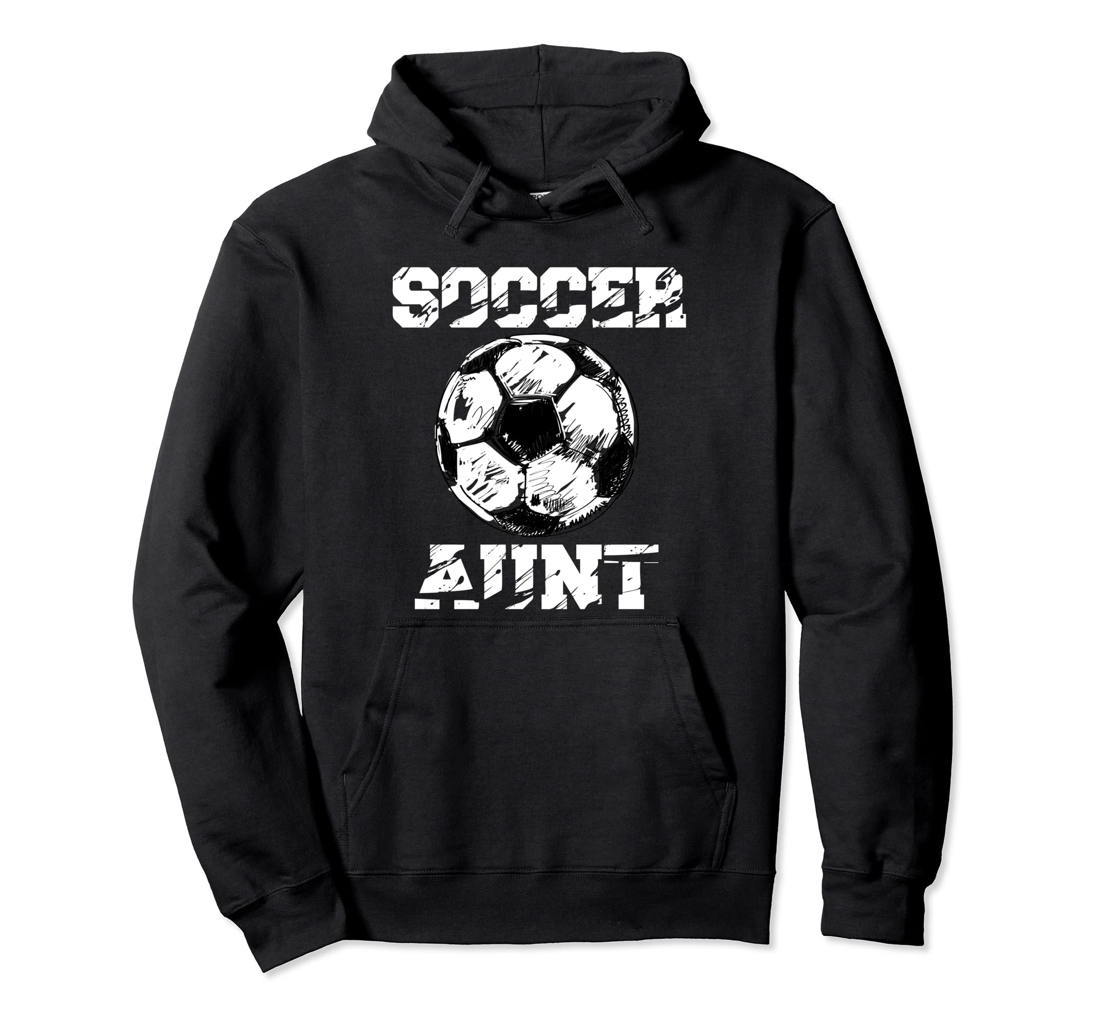 Soccer Aunt Funny Soccer Player Aunt Hoodie - Custom Art Print Men Women - T-Shirt, Sweatshirt, Hoodie