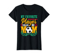 My Favorite Player Calls Me Mom Soccer T-Shirt - Trendy Graphic Men Women - T-Shirt, Sweatshirt, Hoodie