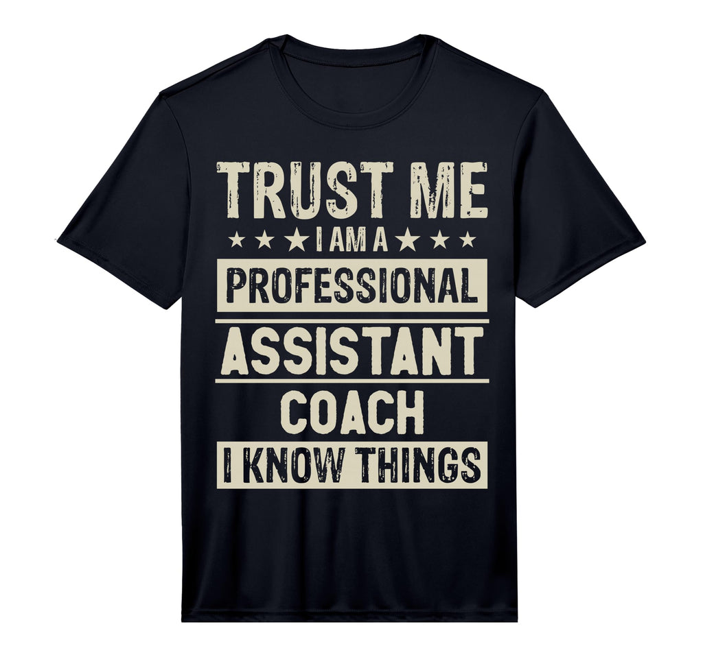 Mens Assistant Coach Dad Professional T-Shirt - Novelty Apparel for Adults - T-Shirt, Sweatshirt, Hoodie