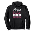 Proud New Dad Its Promoted To Daddy Hoodie - Minimalist Print for Adults - T-Shirt, Sweatshirt, Hoodie