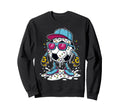 Soccer Ball Melting Ice Cream Drip Sweatshirt - Graphic Print Unisex - T-Shirt, Sweatshirt, Hoodie