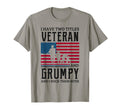 Funny Veteran Grumpy Dad Papa Grandpa T-Shirt - Trendy Graphic Men Women - T-Shirt, Sweatshirt, Hoodie