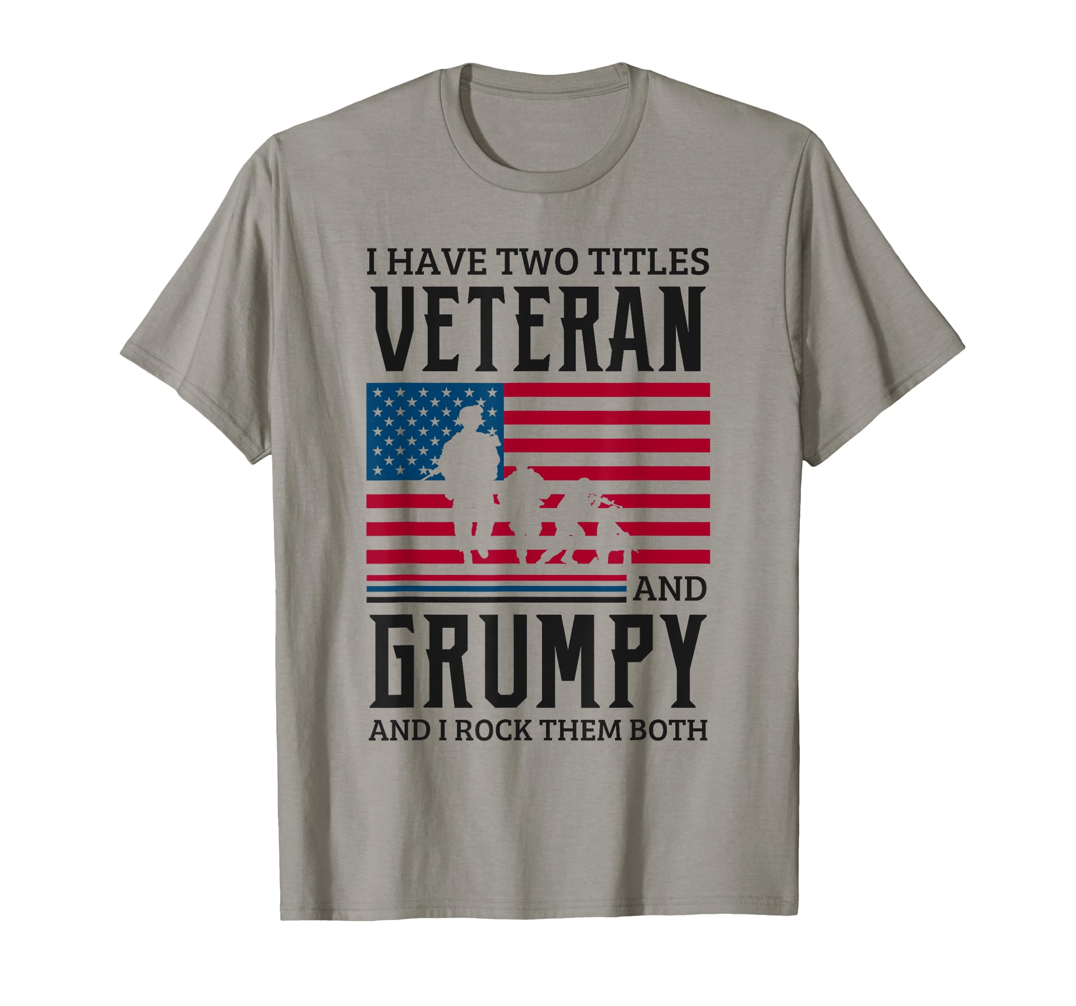 Funny Veteran Grumpy Dad Papa Grandpa T-Shirt - Trendy Graphic Men Women - T-Shirt, Sweatshirt, Hoodie