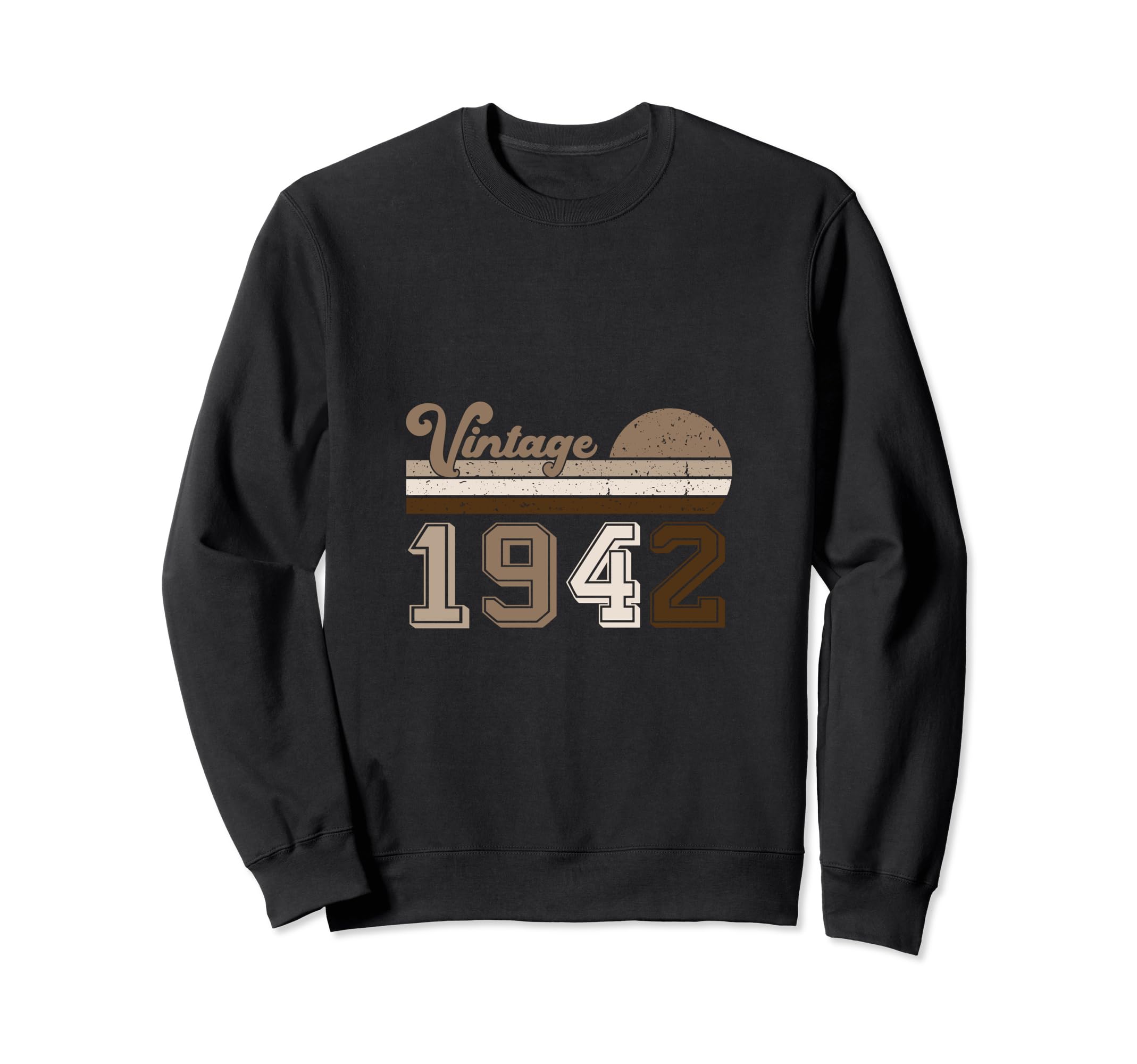 Year 1942 Gift Birthday Mom Dad Sweatshirt - Minimalist Print for Adults - T-Shirt, Sweatshirt, Hoodie