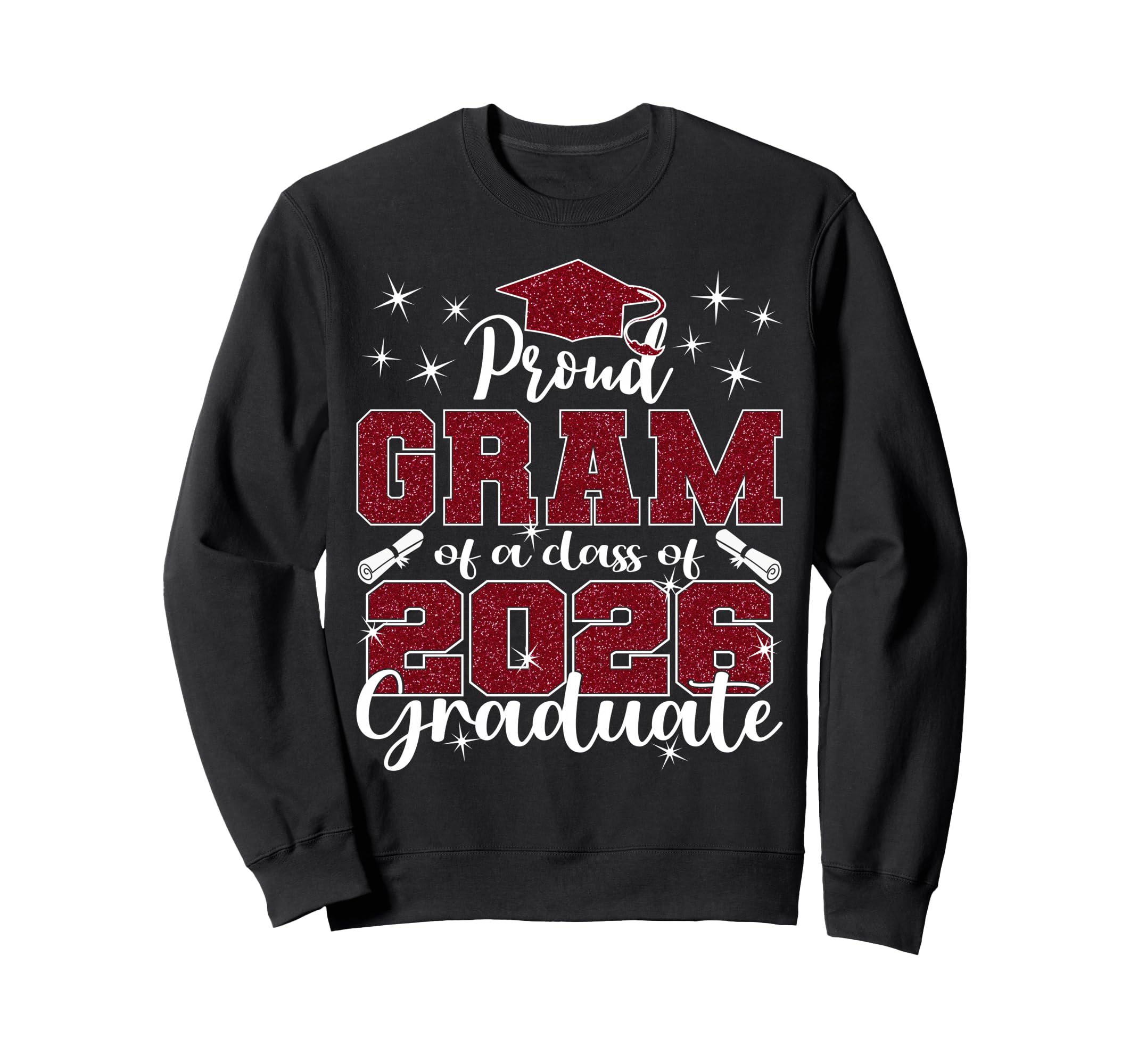 Super Proud Gram 2026 Graduate Sweatshirt - Casual Everyday Wear Men Women - T-Shirt, Sweatshirt, Hoodie