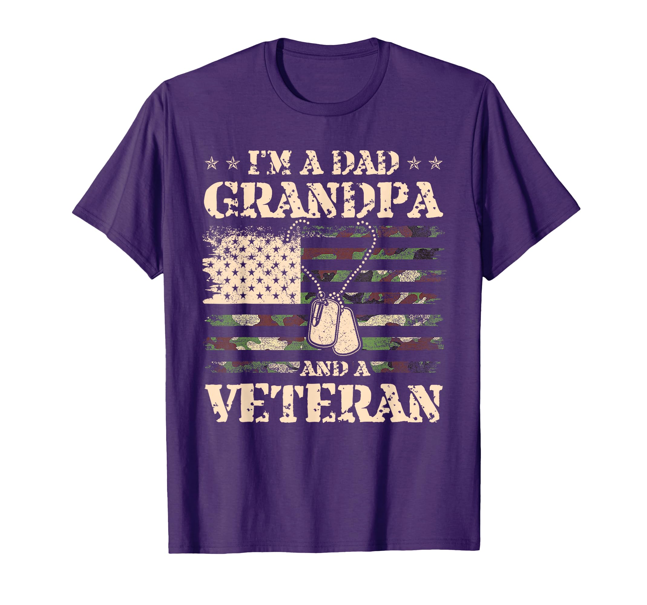 Veterans Day Dad Grandpa Veteran T-Shirt - Trendy Graphic for Adults - T-Shirt, Sweatshirt, Hoodie