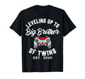 Leveling Up To Big Brother Twins 2026 T-Shirt - Custom Art Print Unisex - T-Shirt, Sweatshirt, Hoodie