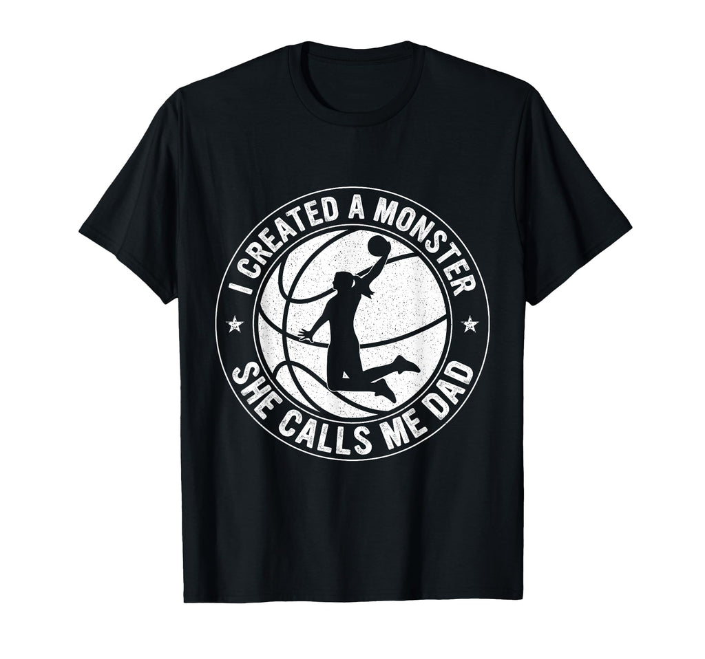 I Created Monster She Calls Me Dad T-Shirt - Custom Art Print Men Women - T-Shirt, Sweatshirt, Hoodie