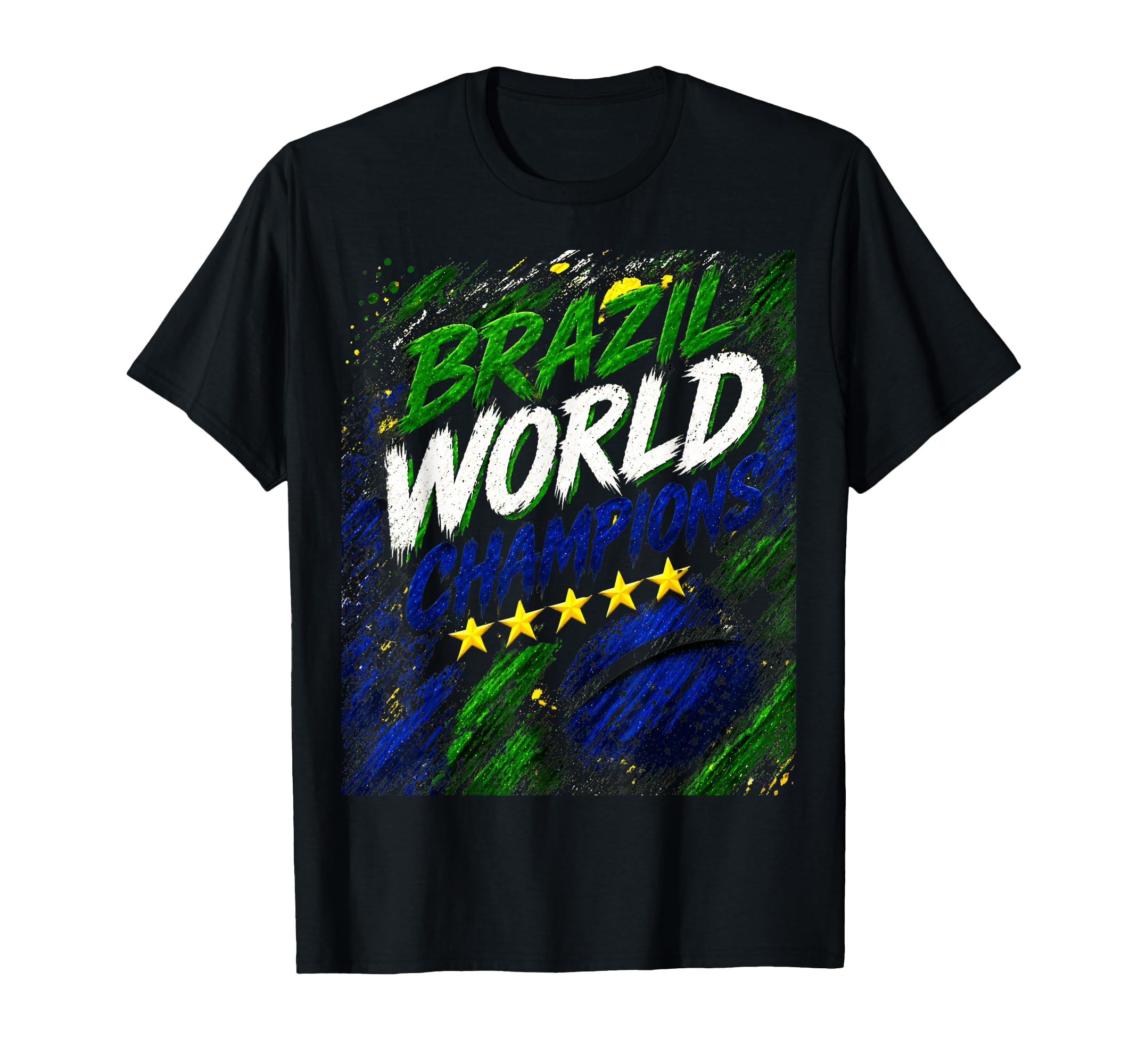 Future World Champion Brazil Soccer Fan T-Shirt - Graphic Print for Adults - T-Shirt, Sweatshirt, Hoodie
