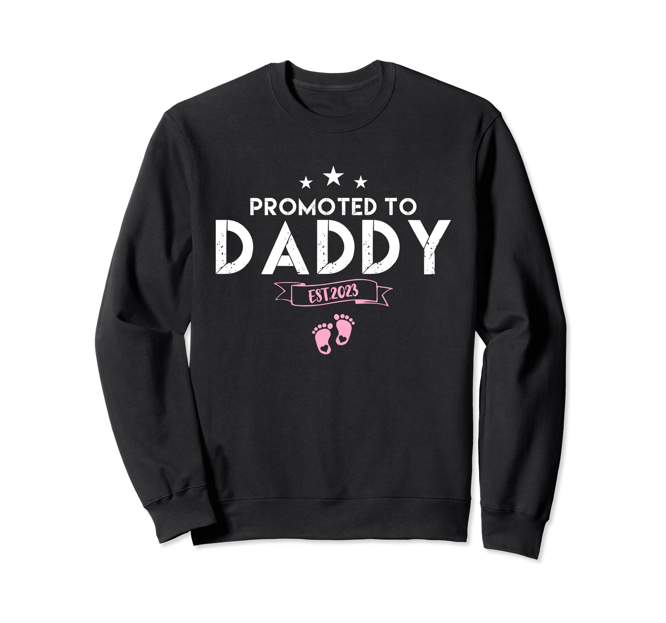 Promoted To Daddy 2023 Soon To Be Sweatshirt - Custom Art Print Men Women - T-Shirt, Sweatshirt, Hoodie
